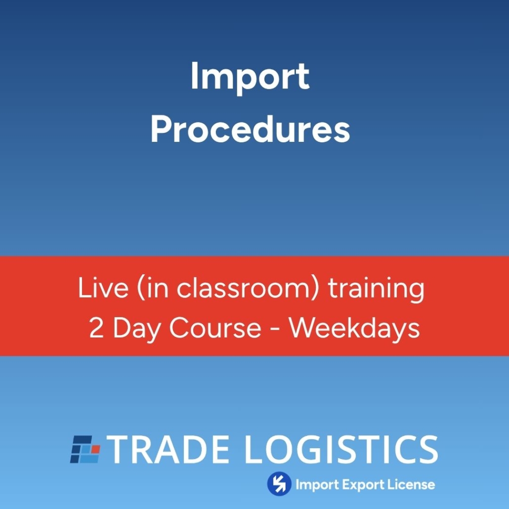Import Export Training - Live and online courses - Trade Logistics